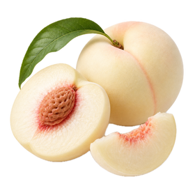 Melocotón blanco